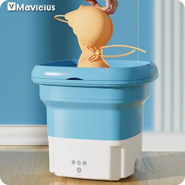 Lavadora de Ropa Portátil Plegable – Mavicius™
