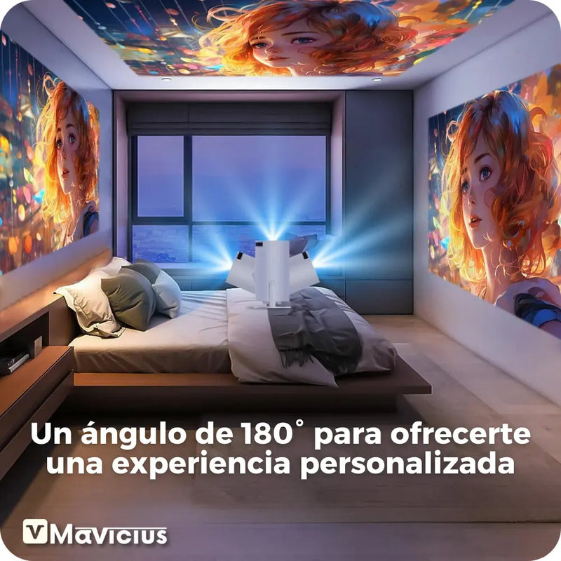 Proyector 4k Magic Cube - Mavicius™