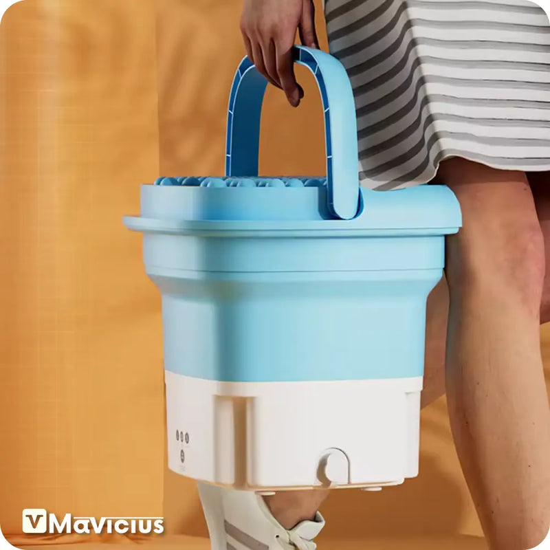 Lavadora de Ropa Portátil Plegable – Mavicius™